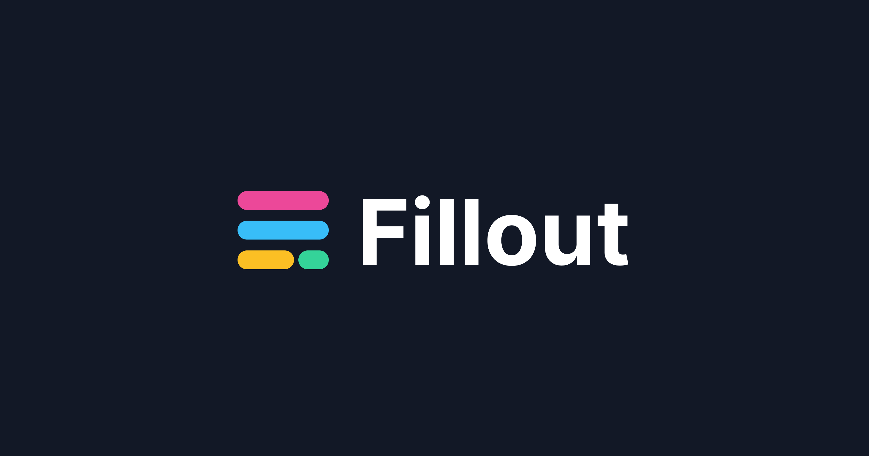 Fillout | Make any form in minutes