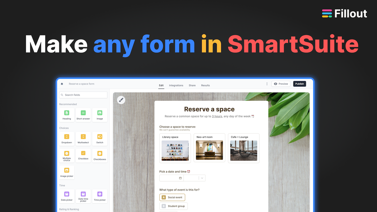 Make Powerful Forms For SmartSuite